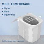 Portable Camping Toilet | Foldable & Ergonomic Seat | Supports Up to 400 Lbs