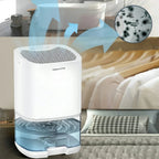 Portable Dehumidifier | Transparent Water Tank & Compact Tabletop