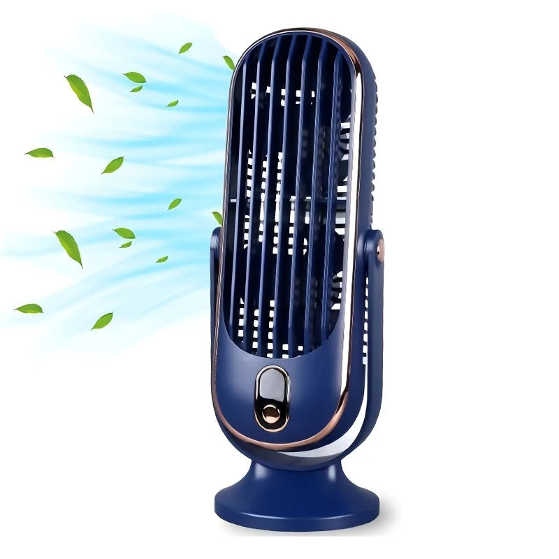 Portable Fan | USB Rechargeable & Quiet 5-Speed