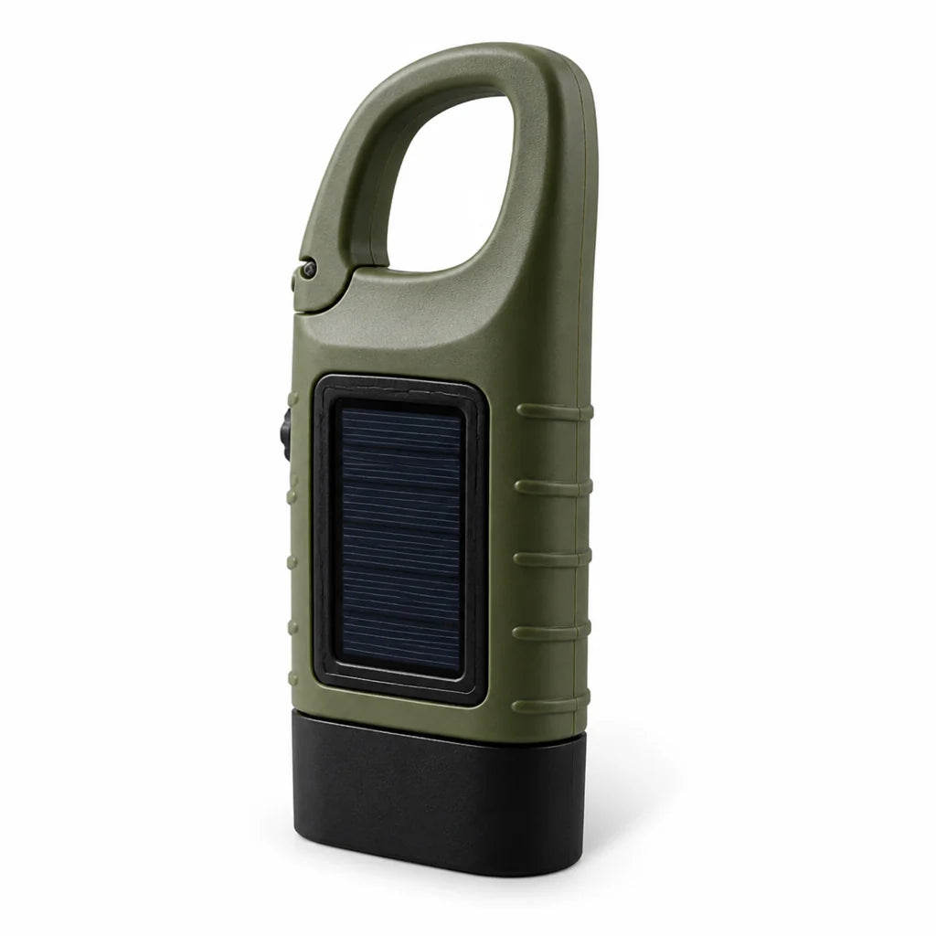 Portable Flashlight | Solar-Powered & Battery-Free