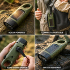 Portable Flashlight | Solar-Powered & Battery-Free