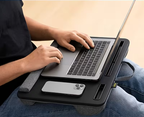 Portable Laptop Desk with Cushioned Base