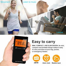 Portable Pocket AM/FM Radio | Digital Tuning & Weather Alerts