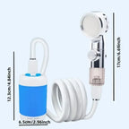 Portable Shower Pump | USB Rechargeable & Hose-Compatible