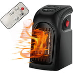 Portable Space Heater | Plug-In & Wall-Mountable | Adjustable Thermostat