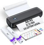 Portable Thermal Printer | Inkless Bluetooth & USB-C | 4200mAh Battery