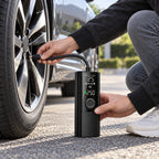Portable Tire Inflator | Digital Display & Automatic Shut-Off | Cordless Rechargeable