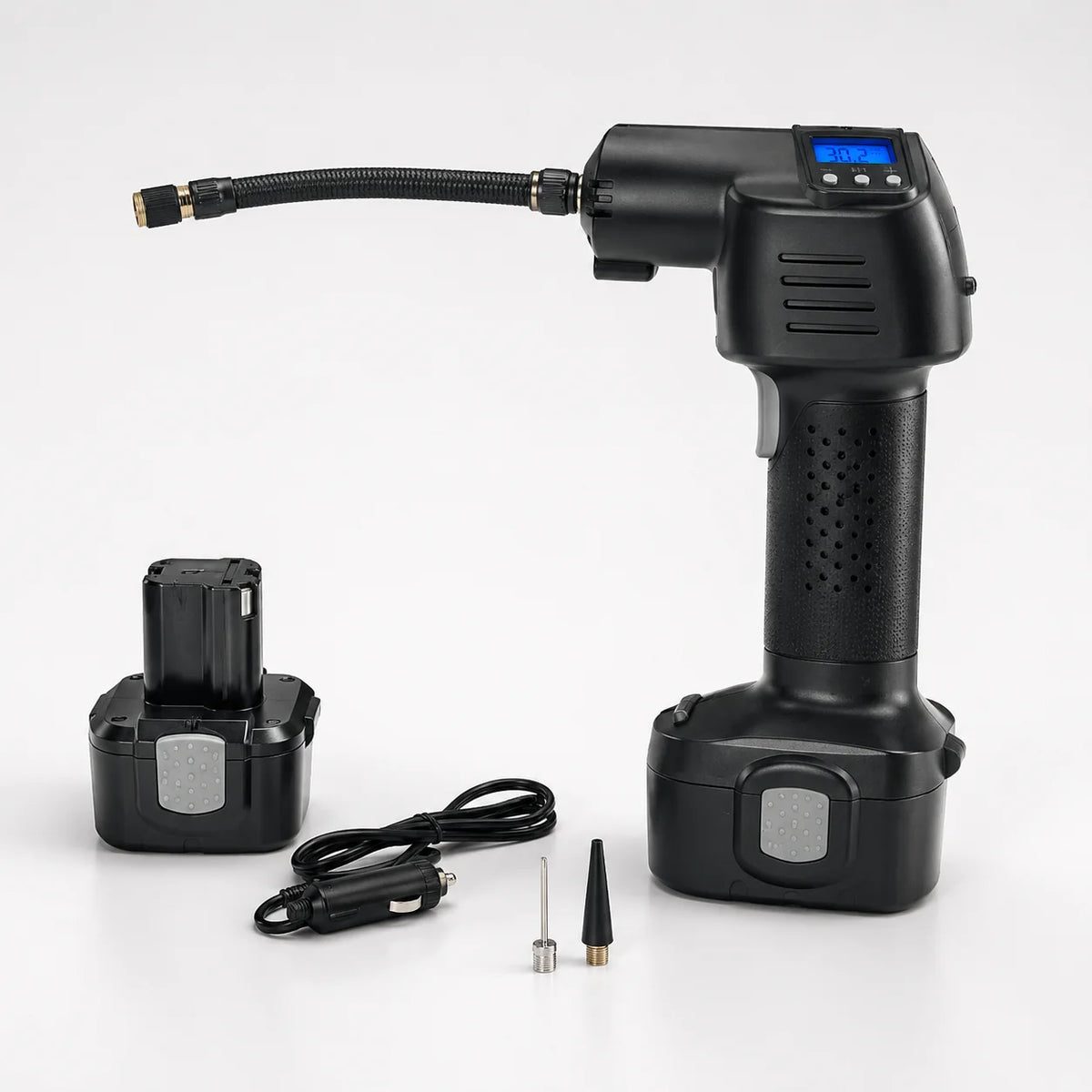 Portable Tire Inflator | Rechargeable Cordless & Auto Shut-Off