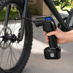 Portable Tire Inflator | Rechargeable Cordless & Auto Shut-Off