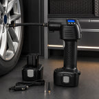 Portable Tire Inflator | Rechargeable Cordless & Auto Shut-Off