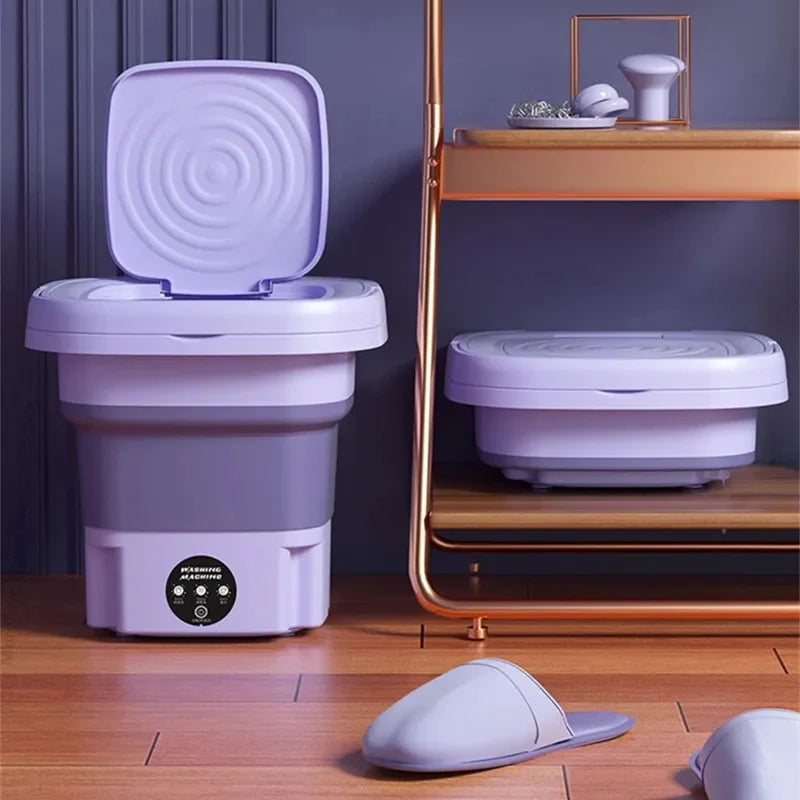 Portable Washing Machine | Foldable & Lightweight Spin Dryer | Three-Speed