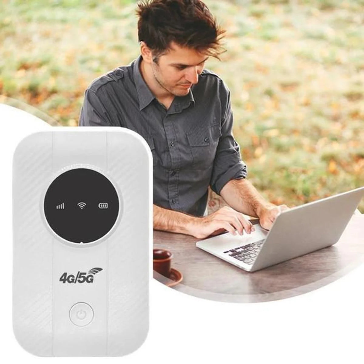 Portable WiFi Router | 5G Support & Stable Signal | Travel-Ready