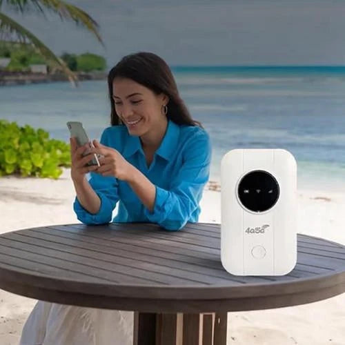 Portable WiFi Router | 5G Support & Stable Signal | Travel-Ready