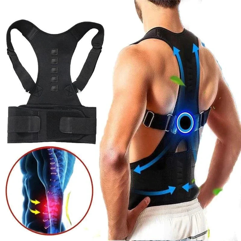 Posture Brace | Magnetic Therapy & Ergonomic Support
