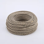 Power Cable | Textile-Covered & Decorative | 2×0.75 mm²