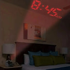 Projection Alarm Clock | Voice-Activated & Temperature Display