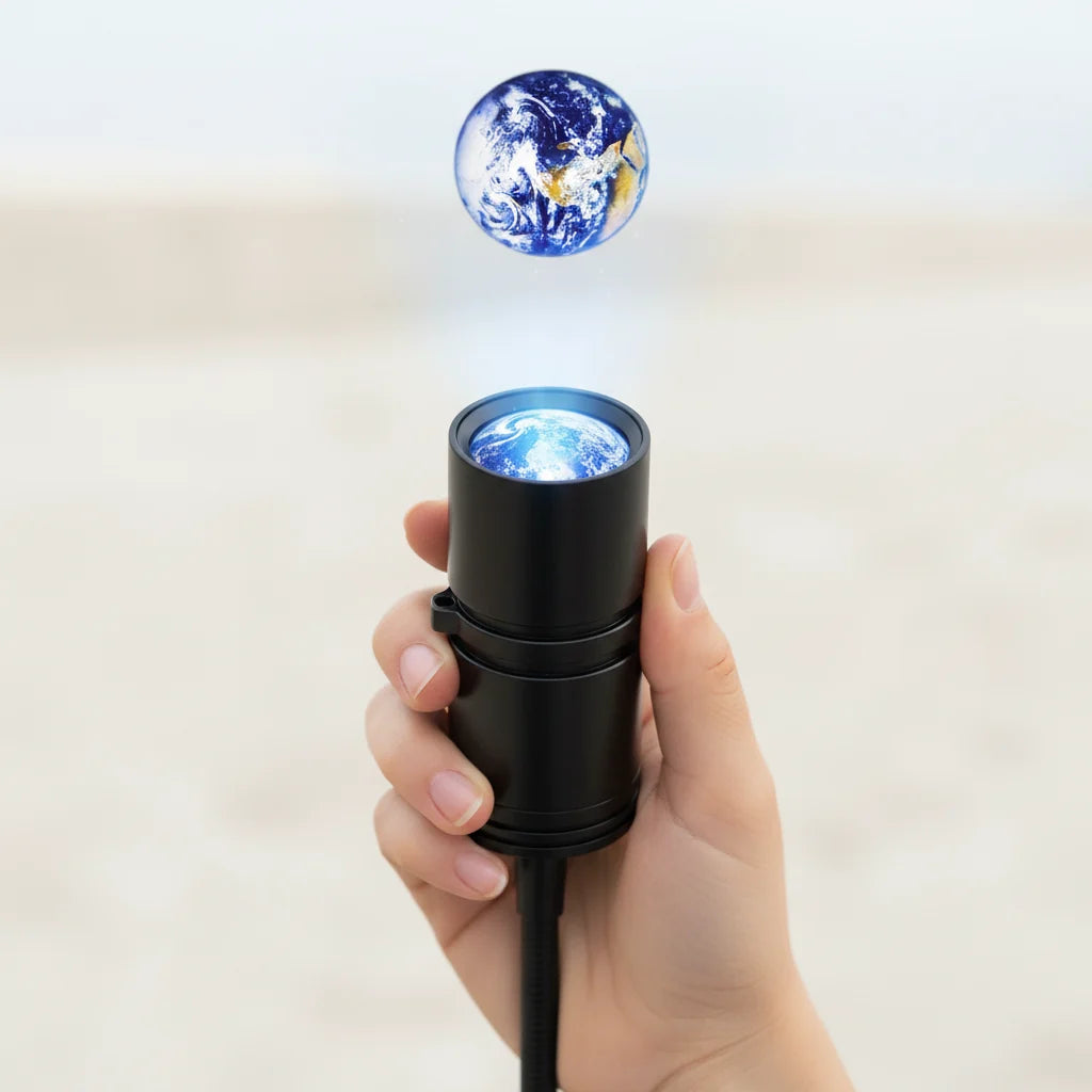 Projection Lamp | Remote-Controlled Multicolor Earth & Moon Projection