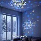 Projector Lamp | Rotating Ocean Wave Projection & USB Rechargeable