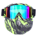 Protective Goggles & Mask | Fog-Free PC Lenses | TPU Frame