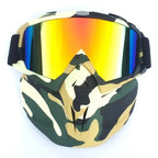 Protective Goggles & Mask | Fog-Free PC Lenses | TPU Frame