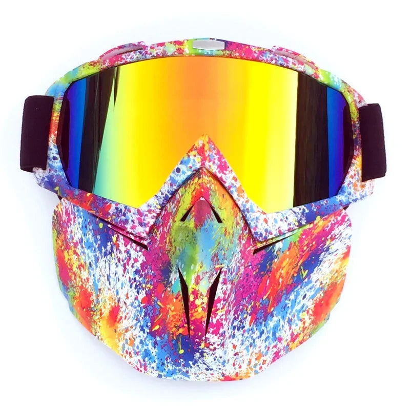 Protective Goggles & Mask | Fog-Free PC Lenses | TPU Frame
