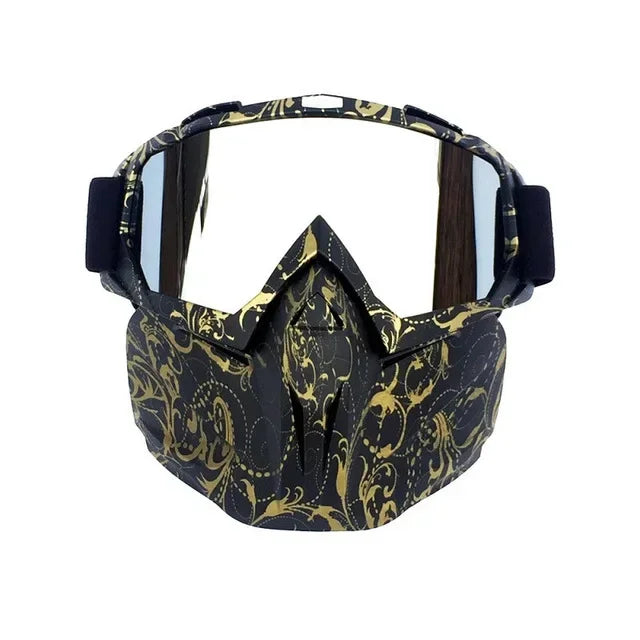 Protective Goggles & Mask | Fog-Free PC Lenses | TPU Frame