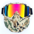 Protective Goggles & Mask | Fog-Free PC Lenses | TPU Frame