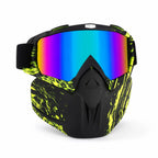Protective Goggles & Mask | Fog-Free PC Lenses | TPU Frame
