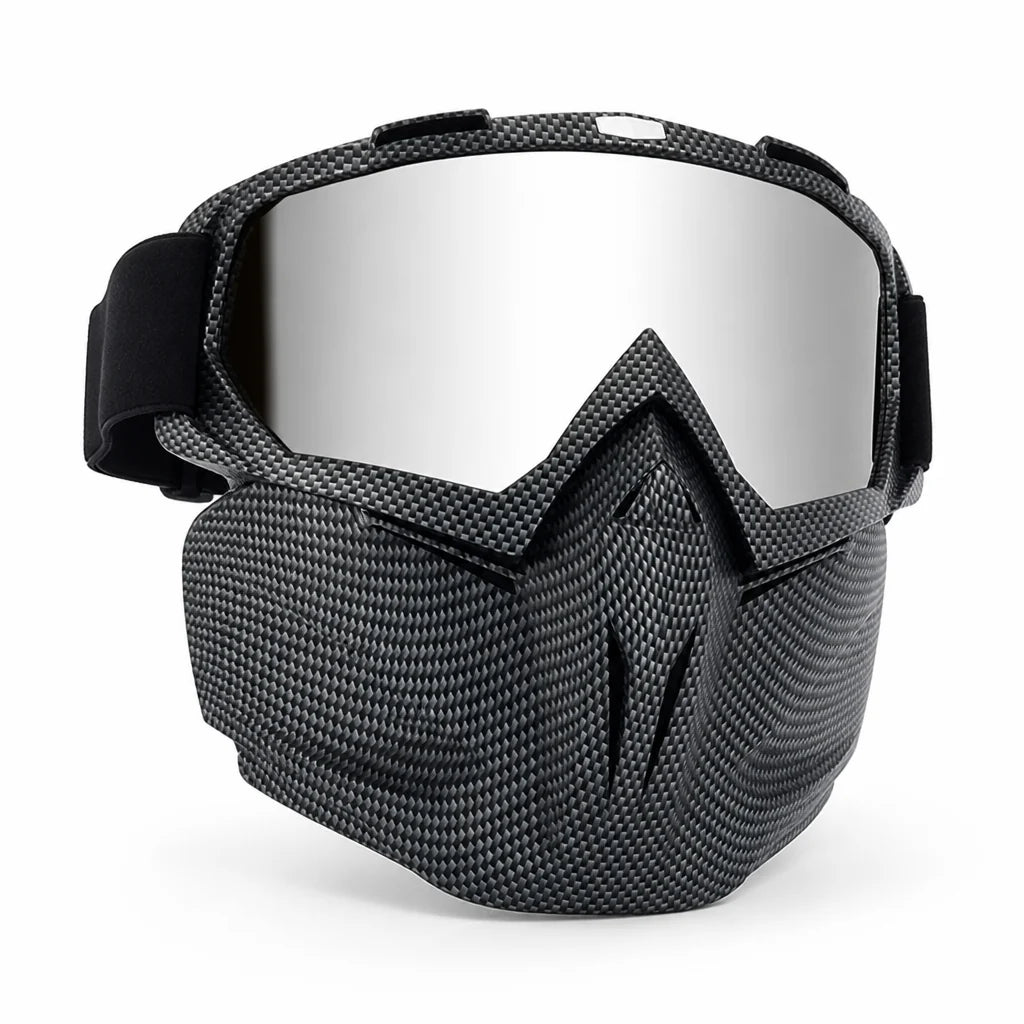Protective Goggles & Mask | Fog-Free PC Lenses | TPU Frame