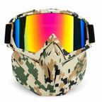 Protective Goggles & Mask | Fog-Free PC Lenses | TPU Frame