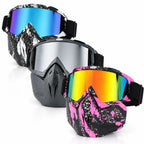 Protective Goggles & Mask | Fog-Free PC Lenses | TPU Frame