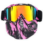 Protective Goggles & Mask | Fog-Free PC Lenses | TPU Frame