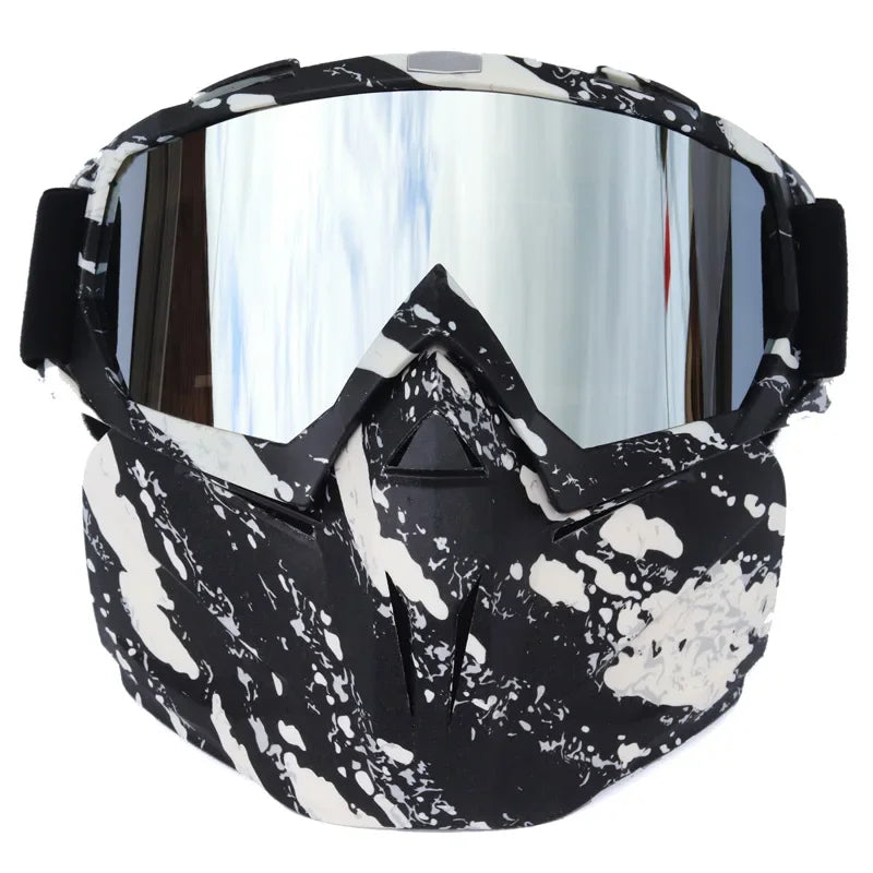 Protective Goggles & Mask | Fog-Free PC Lenses | TPU Frame
