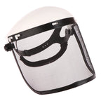 Protective Helmet | Stainless Steel Shell & Full-Face Visor | Adjustable Headband