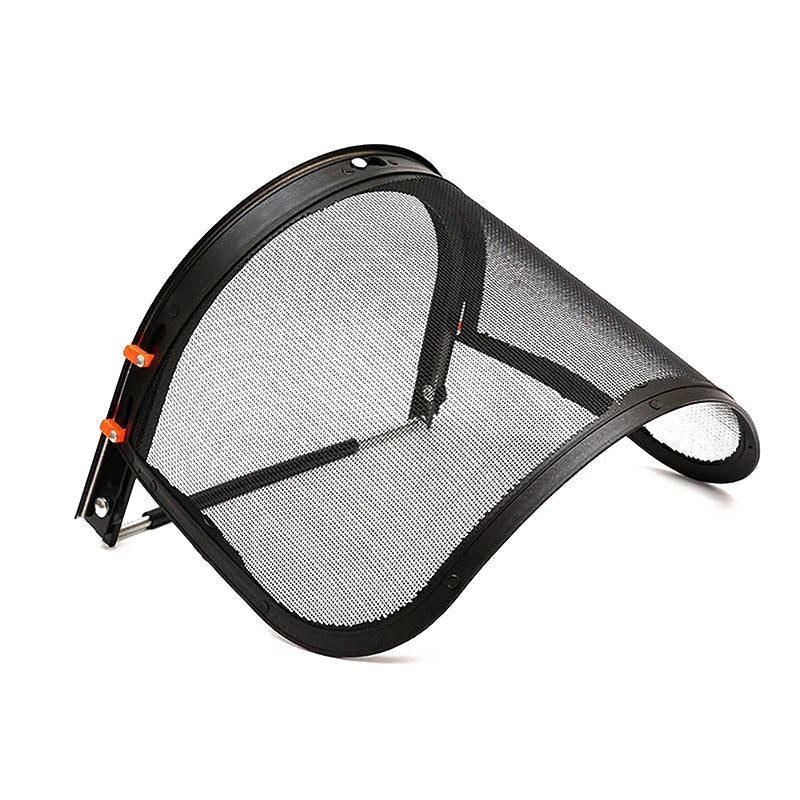 Protective Helmet | Stainless Steel Shell & Full-Face Visor | Adjustable Headband