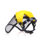 Protective Helmet | Stainless Steel Shell & Full-Face Visor | Adjustable Headband