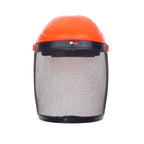 Protective Helmet | Stainless Steel Shell & Full-Face Visor | Adjustable Headband