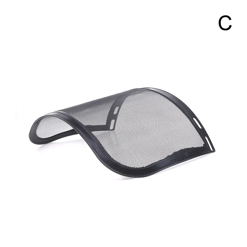 Protective Helmet | Stainless Steel Shell & Full-Face Visor | Adjustable Headband