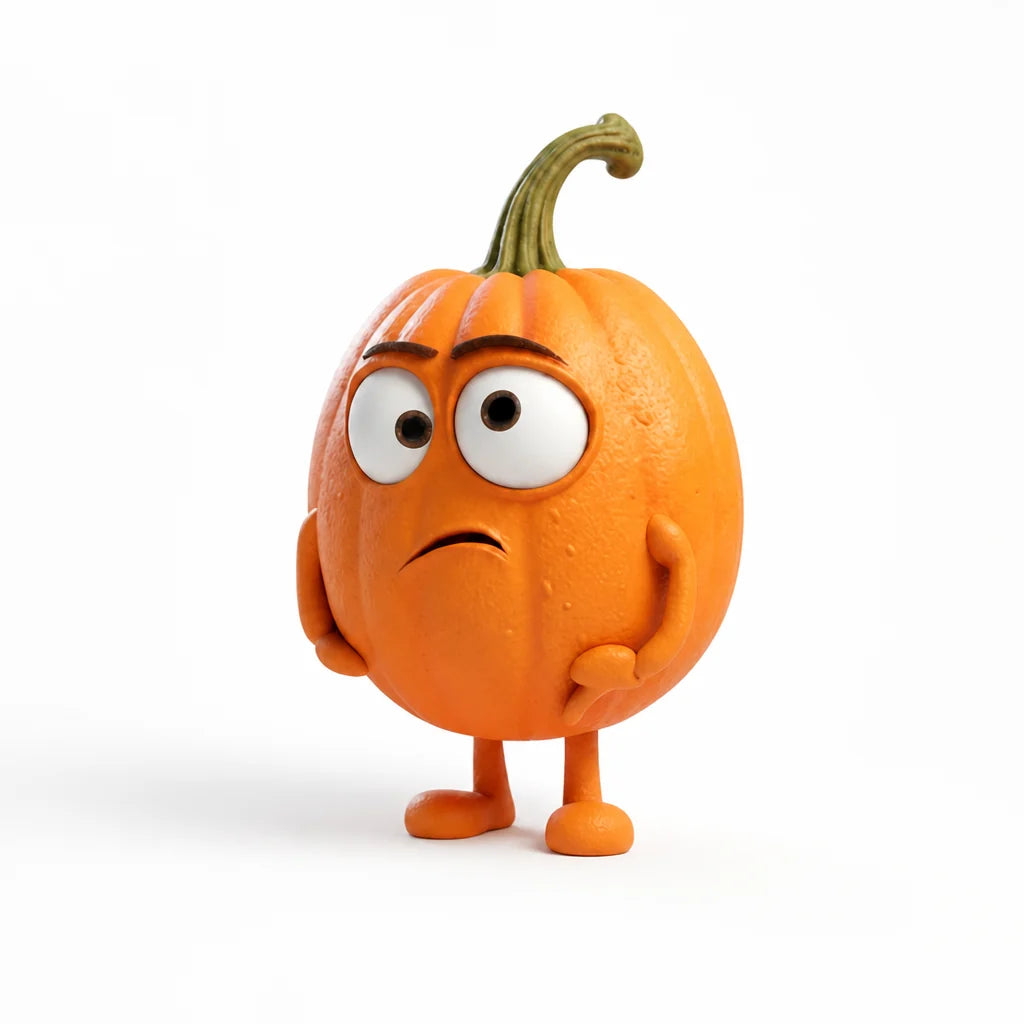 Pumpkin Figure | Weatherproof Resin & Colorfast