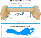 Push-Up Bars | Ergonomic Wooden & Non-Slip