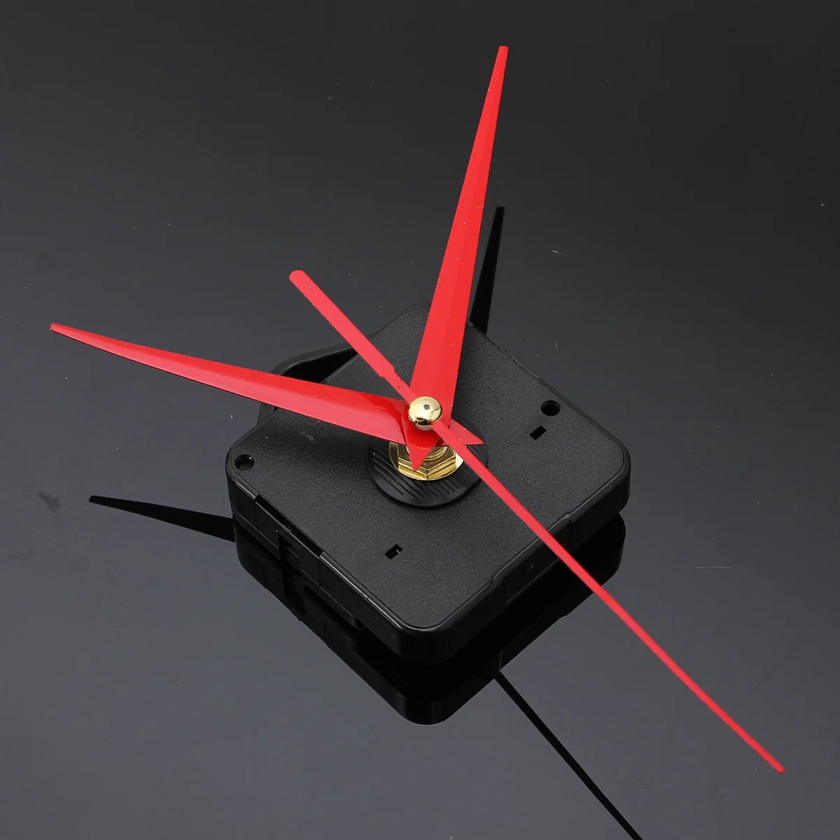 Quartz Clock Movement | Silent Sweep & Red Hands