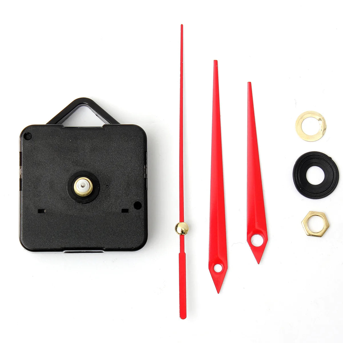 Quartz Clock Movement | Silent Sweep & Red Hands