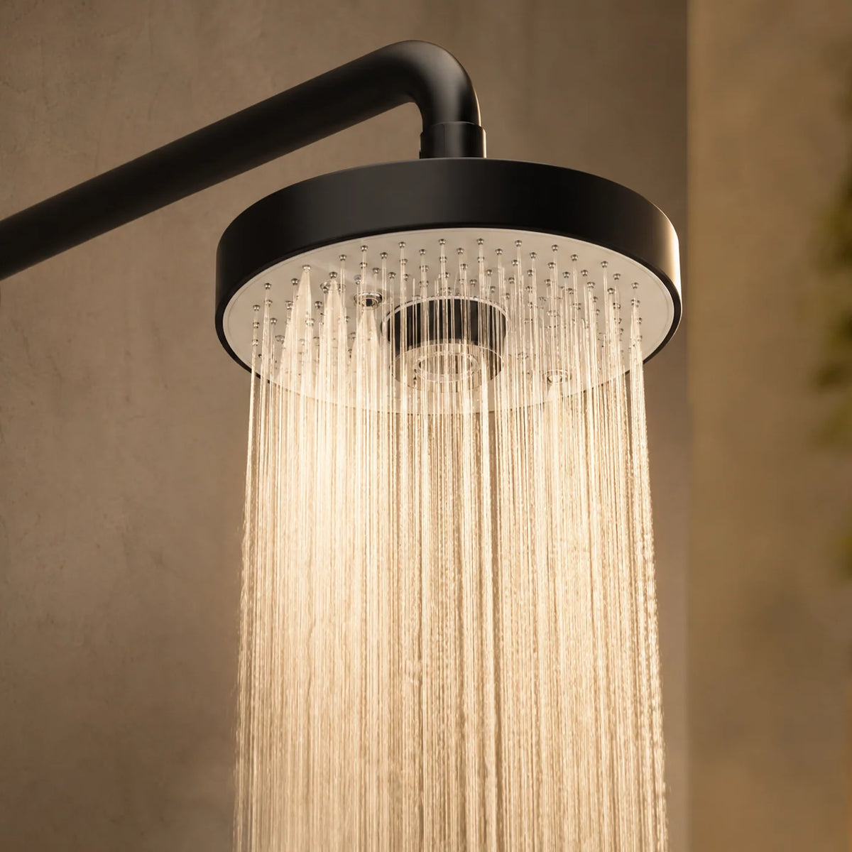 Rainfall Shower Head | High-Pressure Multi-Setting Spray