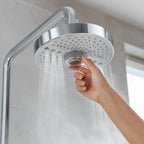 Rainfall Shower Head | High-Pressure Multi-Setting Spray