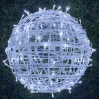 Rattan Ball Lights | Warm Ambient LED | 20 cm