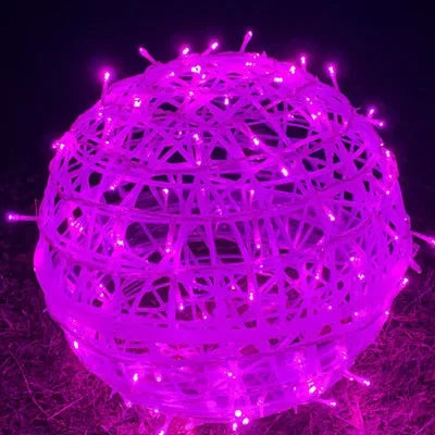 Rattan Ball Lights | Warm Ambient LED | 20 cm
