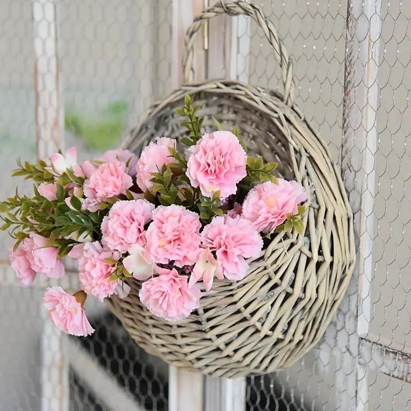 Plant Basket | Handcrafted Woven Rattan | Indoor Plant Display