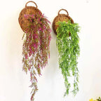 Plant Basket | Handcrafted Woven Rattan | Indoor Plant Display
