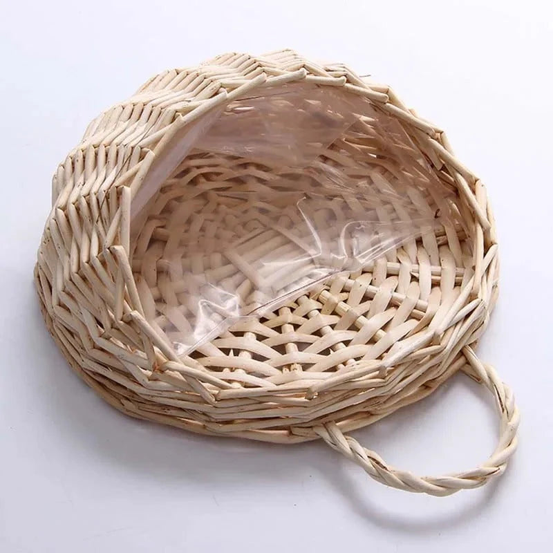 Plant Basket | Handcrafted Woven Rattan | Indoor Plant Display