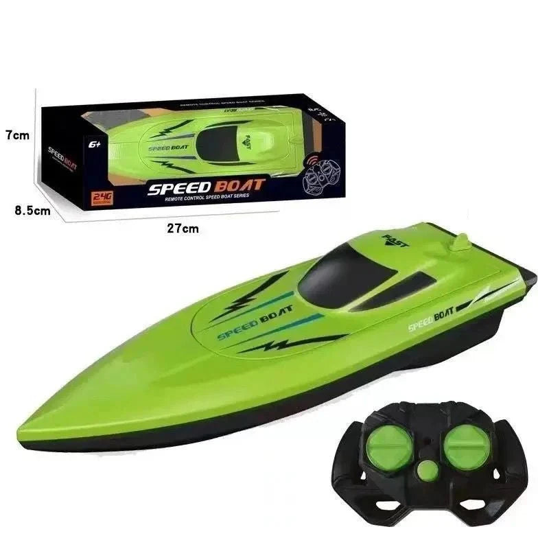 RC Racing Boat | 2.4 GHz & Dual Motor | Waterproof Hull